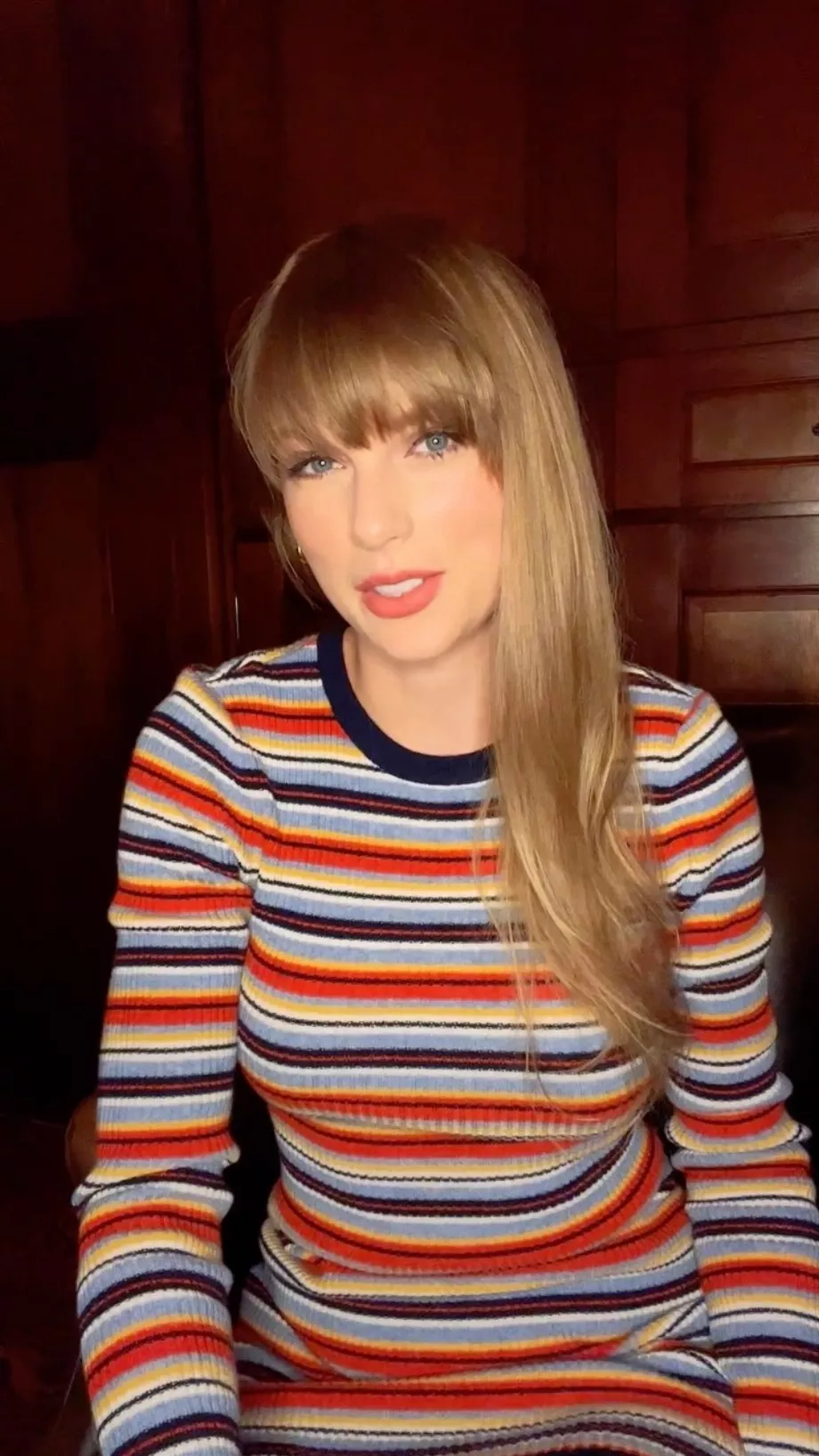 L'application a également qualifié Swift de poète. (Instagram : taylorswift)